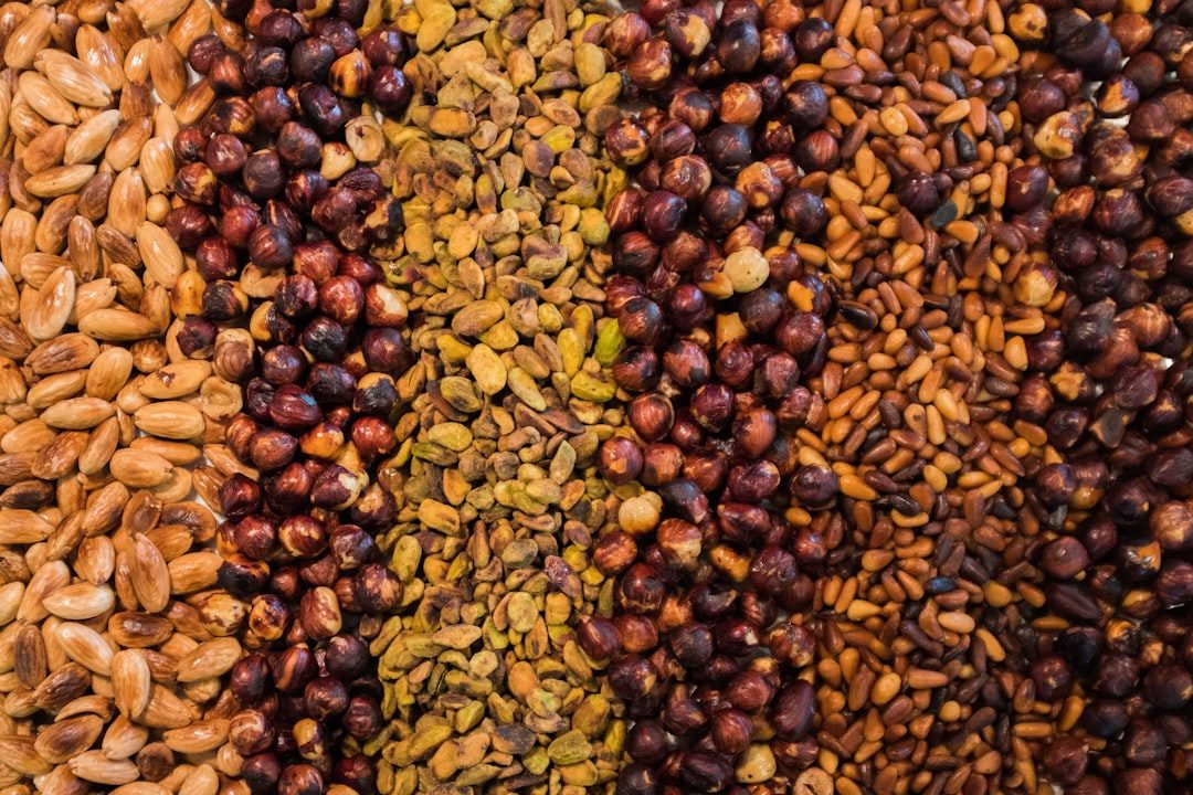 Assorted whole grains, legumes, seeds and nuts for blood-sugar-friendly eating