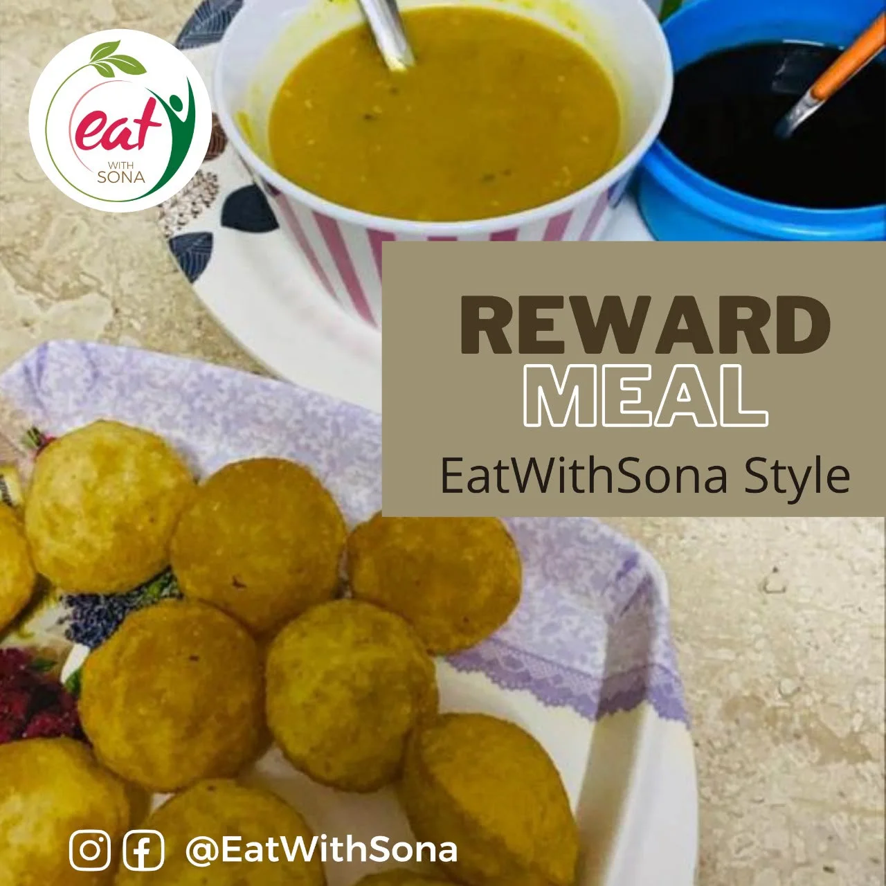 Eat With Sona style reward meal