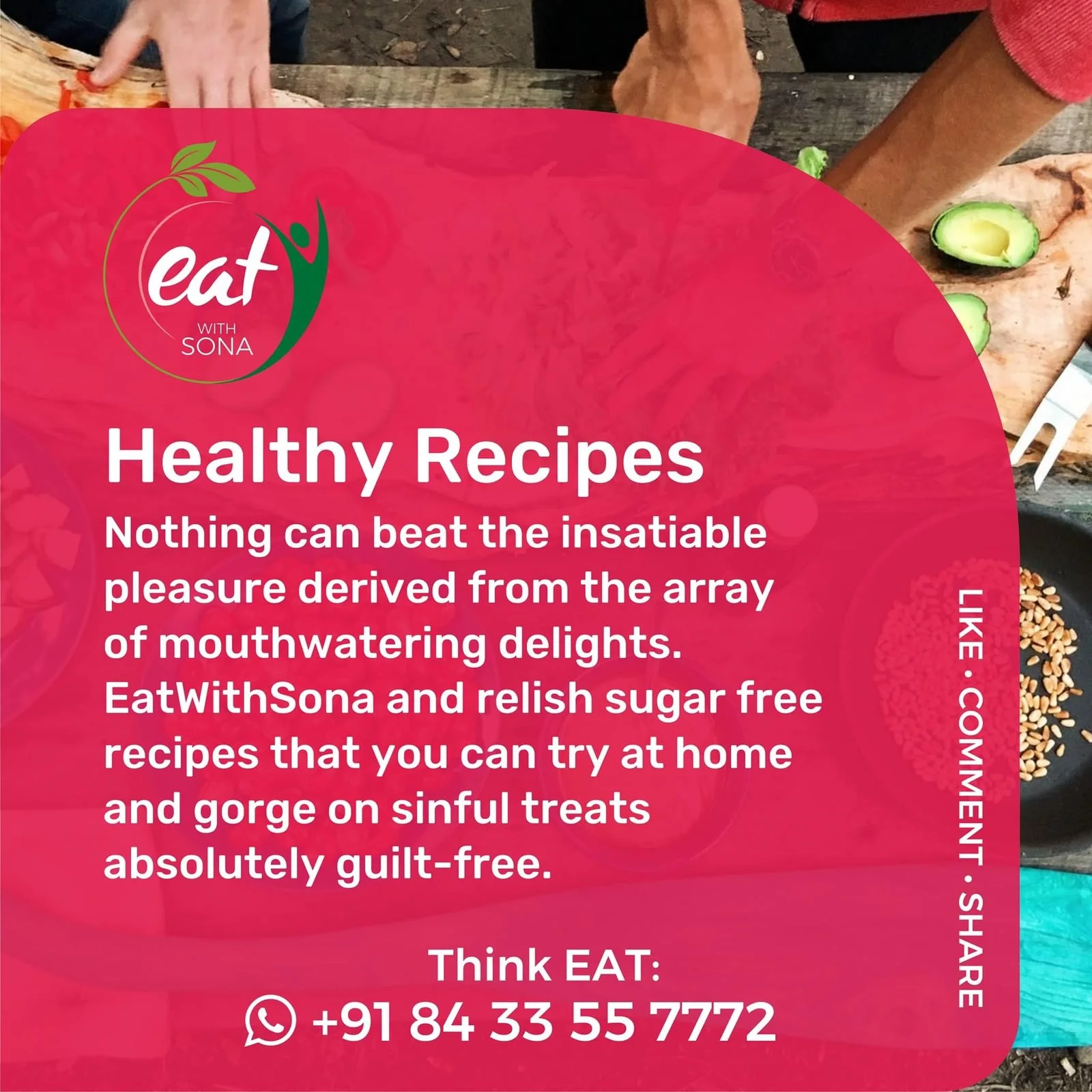 Eat With Sona healthy recipes guidance
