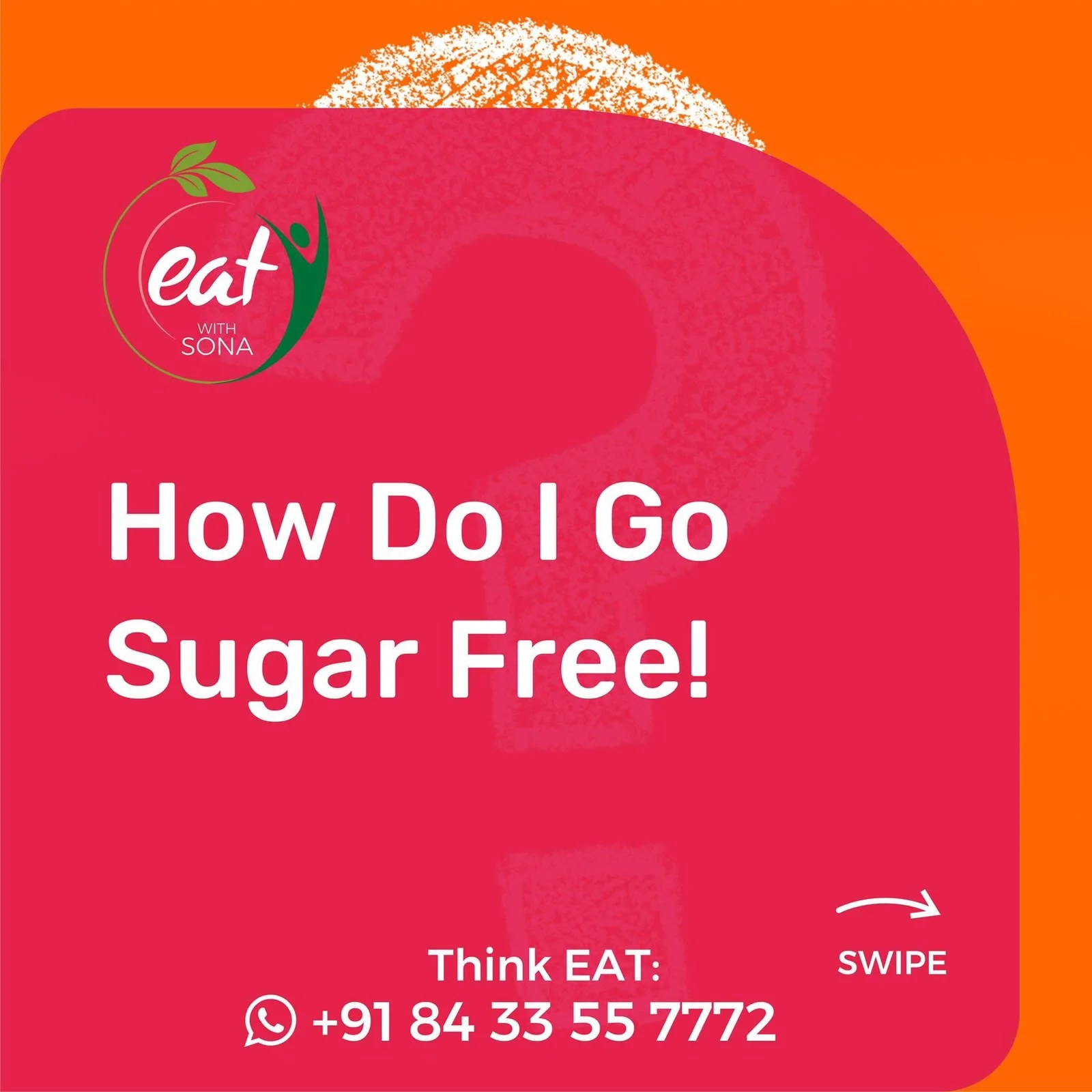 Guidance on how to reduce sugar