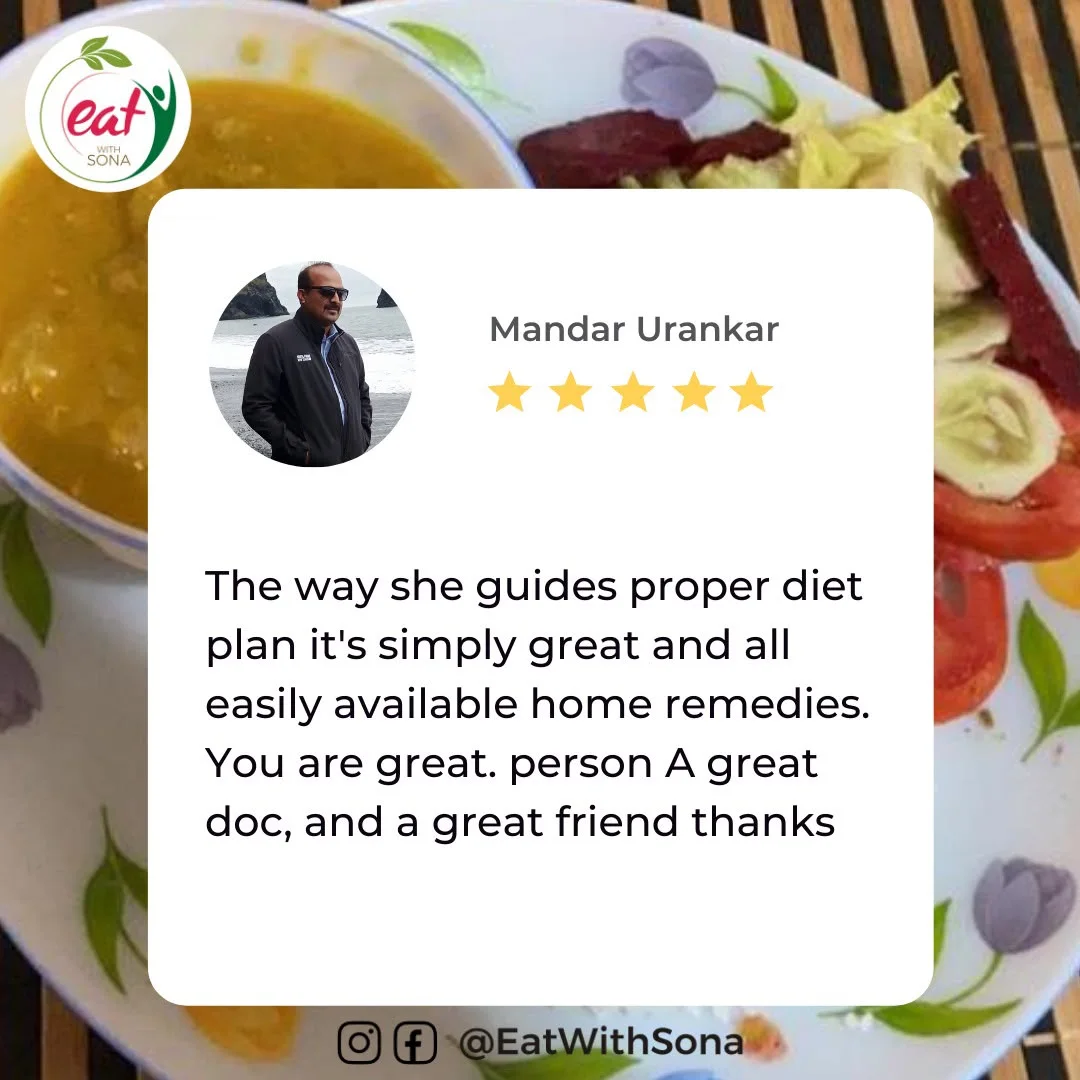 Mandar Urankar's five-star review of Eat With Sona