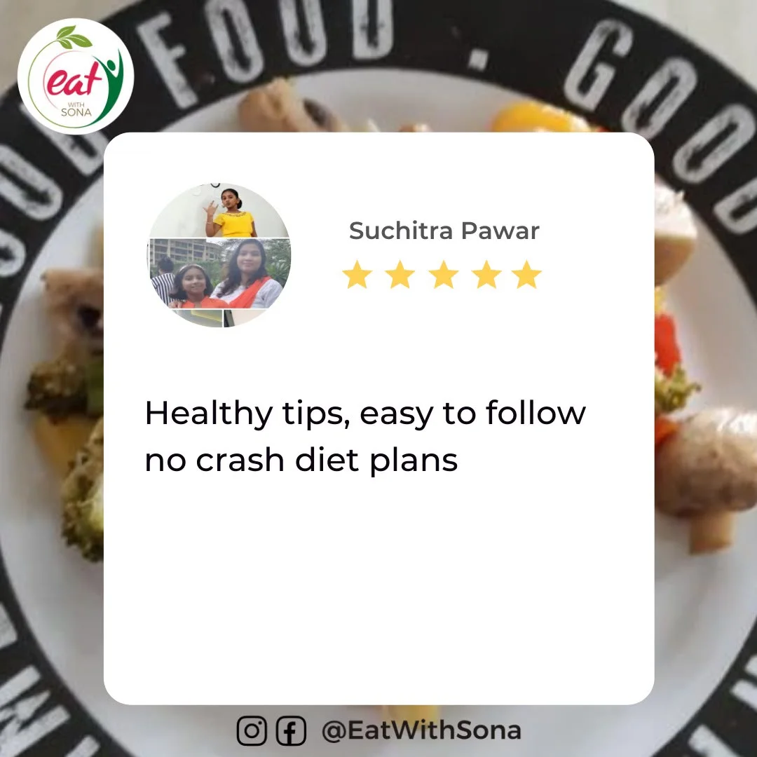 Suchitra Pawar's five-star review of easy-to-follow healthy guidance
